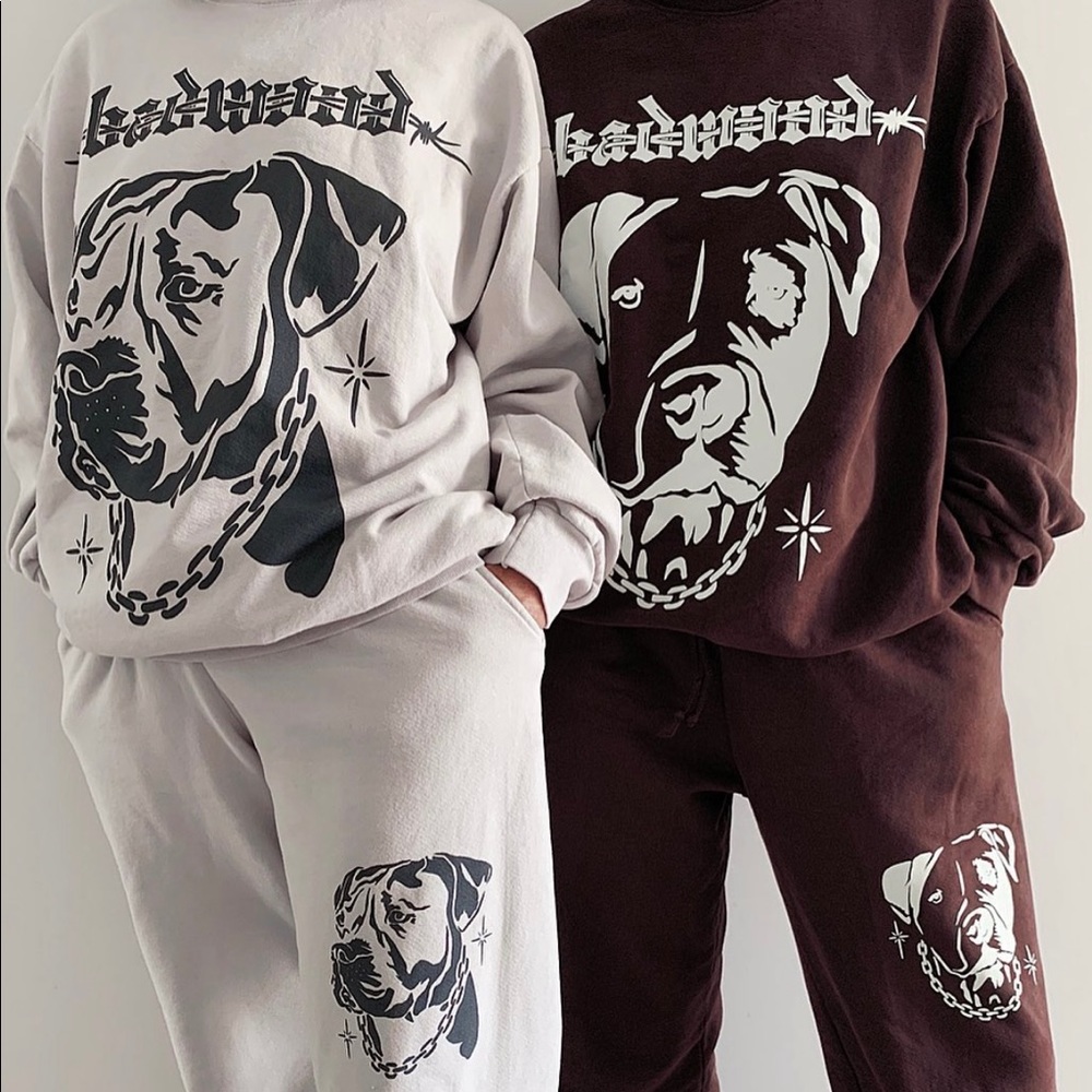 Badwood Sweet Pea Crewneck